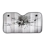 Parasolar auto pentru parbriz 130x70 cm pliabil, Automax AZSAA047