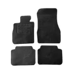 Set covorașe auto din mochetă pentru BMW Seria 8 G16 2019-, negre, 4 piese