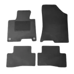 Set covorase auto mocheta pentru Kia Sportage Hybrid 2021-, negre, 4 piese