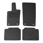 Set covorase auto din mocheta pentru Porsche Panamera 2016-, negre, 4 piese