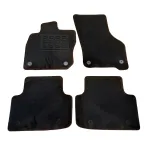 Set covorașe auto din mochetă pentru VW Golf 8 Variant 2020- eTSI, negru, 4 piese