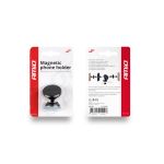 Suport auto pentru telefon AMIO HOLD-08, magnetic, 48x48mm, fixare banda dubla adeziva