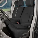 Husă scaune auto 1+2 pentru VW T5 2003-2015 și VW T6, compatibilă airbag