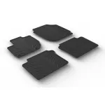 Set covorașe auto cauciuc Honda HR-V Hybrid 2021+ Gledring, negru, 4 piese