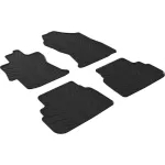Set covorase auto cauciuc Subaru XV SUV 06.2017 USA, negre, Gledring, 4 piese