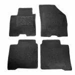 Covorașe auto din mochetă Suzuki Baleno 2016-prezent, negre, set 4 piese