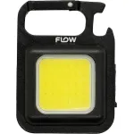 Lanternă LED tip breloc Flow FB-2126 cu magnet, suport reglabil și desfăcător