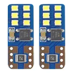 Bec LED T10 Canbus W5W 12-24V 2W, alb 5600K, 12 SMD, set 2 buc