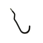 Suport bicicletă pentru perete din oțel, set 2 bucăți, 16 cm