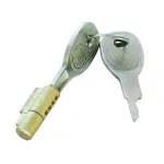 Cheie cu butuc Carpoint pentru cuplaj de remorcă auto, cu 2 chei