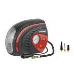 Compresor auto portabil AMIO 12V, 7 bar, 100 PSI, LED si manometru