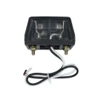 Lampa numar auto Carpoint alba 68 mm cu bec 12V 5W inclus