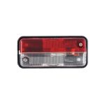 Lampa gabarit auto Carpoint 12V, Rosu- Alb, 12V, T4W, 4W, 95 x 45 x 40 mm