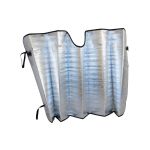 Parasolar parbriz auto din aluminiu Carpoint 130x60 cm, pliabil