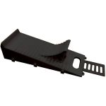 Rampa pentru nivelare rulote cu piedică și bază stabilă, 1 buc