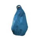 Burduf schimbător viteze universal cu filet, albastru, piele naturală