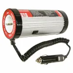 Invertor auto 12V la 220V 150W tip doză Carpoint, compact și sigur