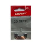 Ornament auto 3D cu simbol Inima, finisaj cromat, Carpoint
