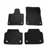 Covorase mocheta negre pentru Jaguar I-Pace 2018-prezent, set 4 buc