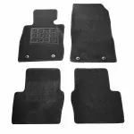 Covorase mocheta Mazda 2 2015-prezent negre, set 4 piese