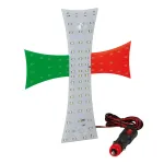 Ornament LED interior 24V Cruce Italia pentru camion, cu ventuze