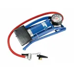 Pompa aer de picior Lampa cu un cilindru si manometru, 3 adaptoare