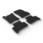 Set covorase auto din cauciuc pentru Mercedes EQA H243, Gledring, negru, 4 piese