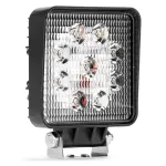 Lampa LED de lucru 27W Spot 6000K, 12V-60V, IP67, aluminiu, E9