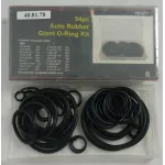 Set inele O-ring NBR 54 piese, rezistente la ulei, benzina si acizi