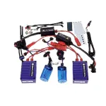 Kit xenon auto H4 bec dublu 12V 10000K Hot Style Alpin