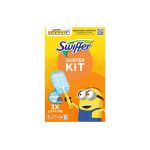 Pamatuf pentru praf Swiffer Duster cu maner si 4 lavete de rezerva