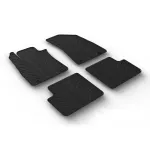 Set covorașe auto cauciuc MG ZS SUV 2017- Gledring, 4 piese, negru