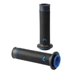 Mânere ghidon moto universale Sport-Grip, 2 bucăți, negru/albastru