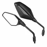 Oglinzi retrovizoare moto Vinx, reglabile, negre, M10x1,25, set 2 buc