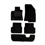 Set covorașe mochetă Dacia Jogger 2022-prezent, 7 locuri, negru