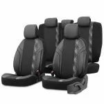 Set huse scaune auto universale OTOM HORIZON negru/fumuriu, premium