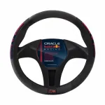 Husa volan Oracle Red Bull Racing Type 3, 37-39 cm, negru/rosu