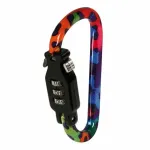 Incuietoare carabiniera cu cifru 3 combinatii Lampa Guliver, multicolor