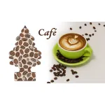 Odorizant auto brăduț Coffee Wunder-Baum, aromă persistentă, 1 buc