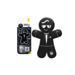 Odorizant auto pentru grila de ventilatie AMIO Car Manny Black, 1 buc