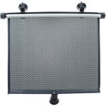 Parasolar auto lateral tip rulou 40x50 cm, alb/negru, protectie UV