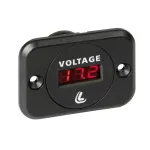 Voltmetru digital pentru acumulator 6-30V, montaj îngropat, Lampa Ext-9