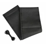 Husă volan din piele Sport Lampa, mărimea L, 37-39 cm, negru