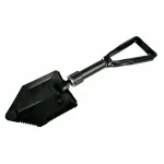 Lopată pliabilă din metal Patrol, cu mâner rabatabil și husă, 58 cm