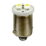 Bec LED BA9s 12V alb, 2 SMD, set 2 buc pentru iluminare interioara auto