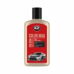 Ceara auto coloranta rosie K2 Color Max 250 ml pentru luciu si protectie