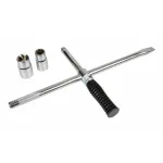 Cheie în cruce pentru desurubat prezoane roți cu adaptoare 17-23 mm Genio