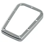 Ornament crom aluminiu pentru burduf schimbător VW Golf II, model T