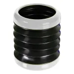 Suport pahar pliabil auto din plastic Flexi-Box cu adeziv, Ø67 mm