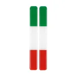 Set 2 dungi ornament auto Italia epoxidice cu adeziv, 15x138 mm